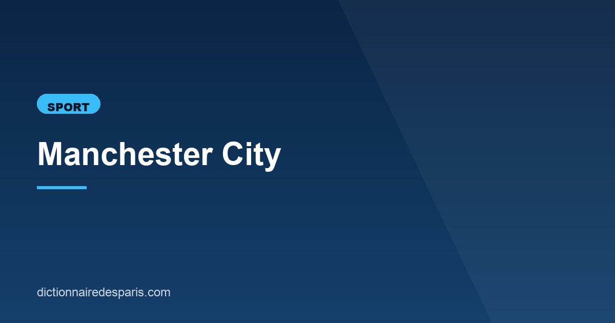 Illustration de l'article consacré à Manchester City